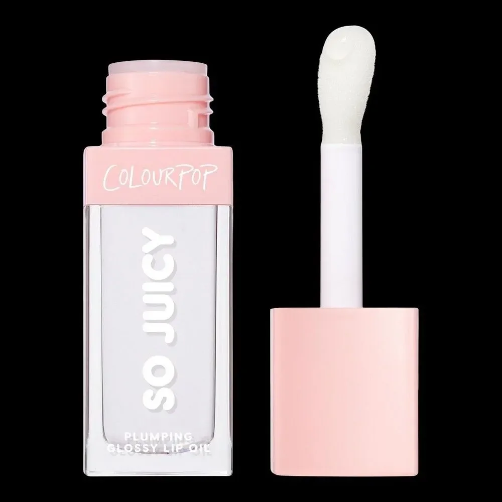 Colourpop So Juicy Plumping Glossy Lip Oil 8.1g LYCHEE JELLY NEW mini Clear